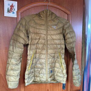 Arc'teryx Women's Cerium Hoody - Size XS, Mustard Yellow (Yukon/Saffron)